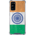 India Flag Distressed Galaxy S20 FE Clear Case