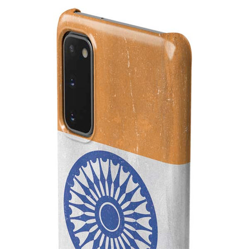 India Flag Distressed Galaxy S20 Lite Case
