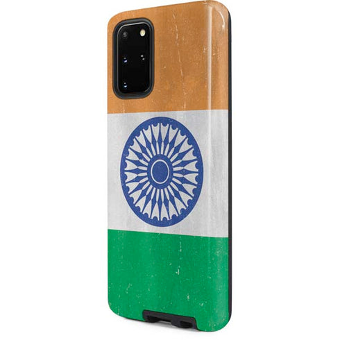 India Flag Distressed Galaxy S20 Plus Pro Case