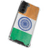 India Flag Distressed Galaxy S21 Plus 5G Clear Case