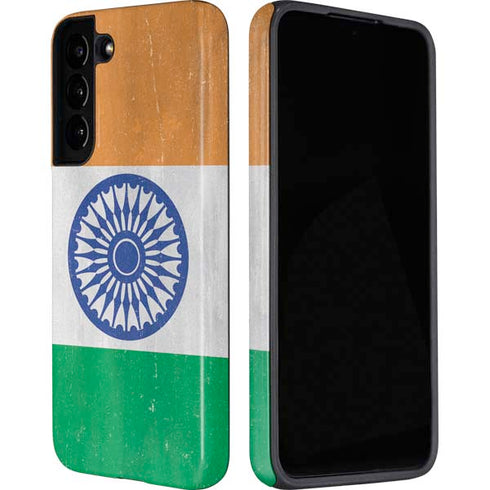 India Flag Distressed Galaxy S22 Plus Pro Case