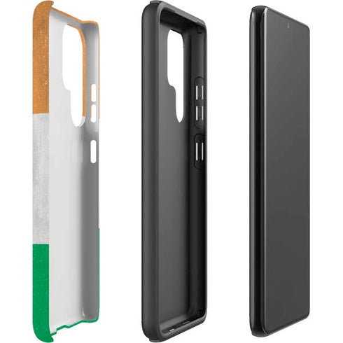 India Flag Distressed Galaxy S22 Ultra Pro Case