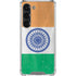 India Flag Distressed Galaxy S23 Clear Case