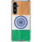 India Flag Distressed Galaxy S23 FE Clear Case