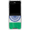 India Flag Distressed Galaxy Z Flip5 5G Clear Case