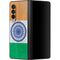 India Flag Distressed Galaxy Z Fold3 5G Skin