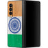 India Flag Distressed Galaxy Z Fold3 5G Skin