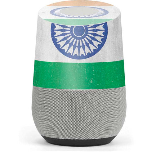 India Flag Distressed Google Home Skin