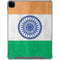 India Flag Distressed iPad Pro 12.9in (2020) Clear Case