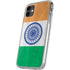 India Flag Distressed iPhone 11 Clear Case