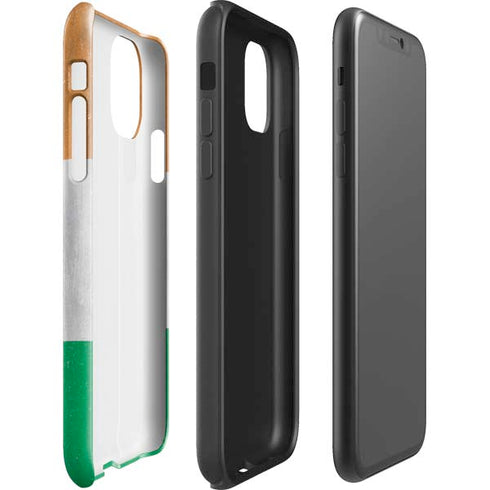 India Flag Distressed iPhone 11 Impact Case