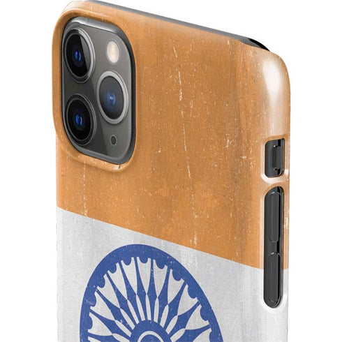 India Flag Distressed iPhone 11 Pro Max Lite Case
