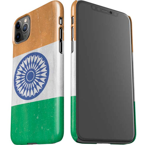 India Flag Distressed iPhone 11 Pro Max Lite Case