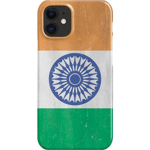 India Flag Distressed iPhone 12 Mini Lite Case