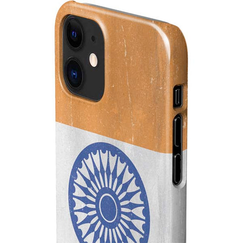 India Flag Distressed iPhone 12 Mini Lite Case