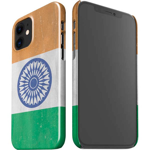 India Flag Distressed iPhone 12 Mini Lite Case