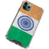 India Flag Distressed iPhone 12 Pro Clear Case
