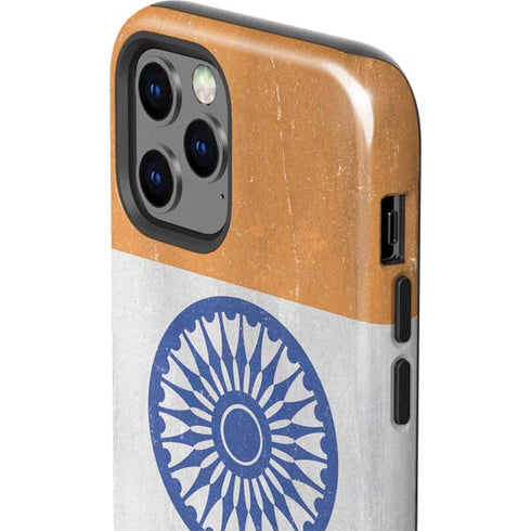 India Flag Distressed iPhone 12 Pro Impact Case