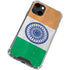India Flag Distressed iPhone 13 Clear Case