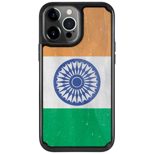 India Flag Distressed iPhone 13 Pro Cargo Case
