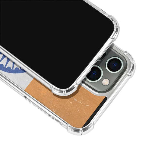 India Flag Distressed iPhone 13 Pro Clear Case