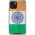 India Flag Distressed iPhone 14 Clear Case