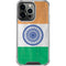 India Flag Distressed iPhone 14 Pro Clear Case