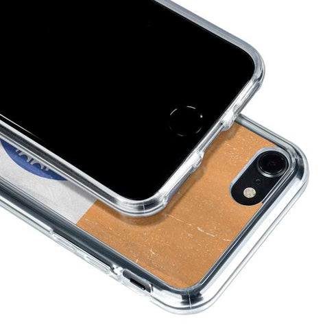 India Flag Distressed iPhone SE (2nd & 3rd Gen) Clear Case