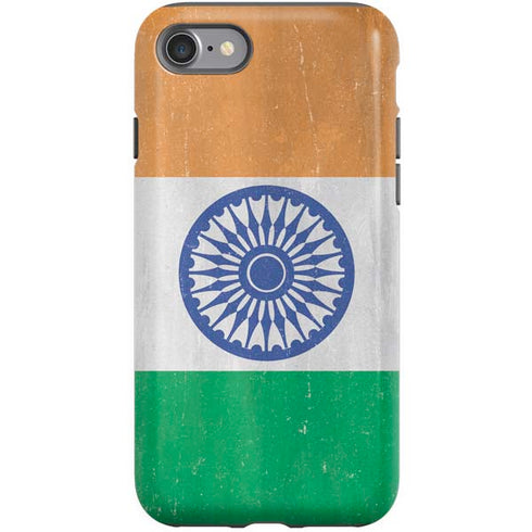 India Flag Distressed iPhone SE (2nd & 3rd Gen) Pro Case