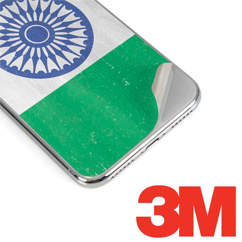 India Flag Distressed iPhone XS Max Skin
