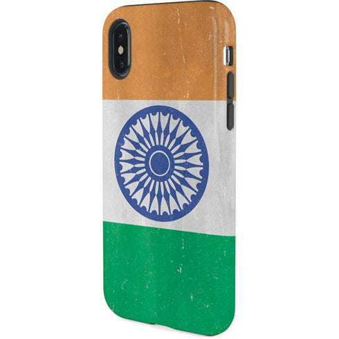 India Flag Distressed iPhone XS Pro Case
