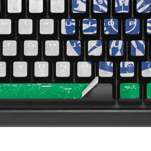 India Flag Distressed K95 RGB PLATINUM Mechanical Gaming Keyboard Skin