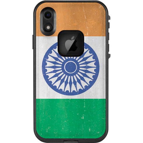 India Flag Distressed LifeProof Fre iPhone Skin