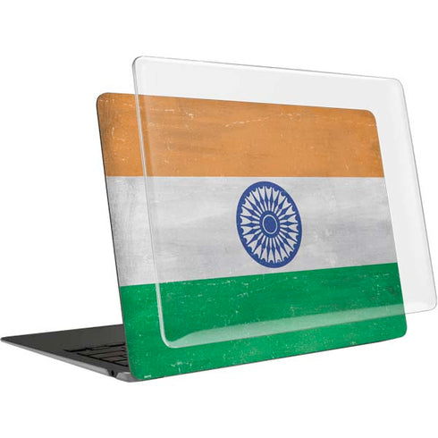 India Flag Distressed MacBook Air 13in (2020) Case plus Skin