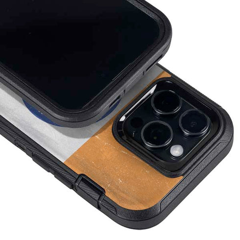 India Flag Distressed Otterbox Defender iPhone Skin