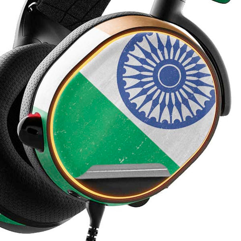 India Flag Distressed SteelSeries Arctis 3 Skin