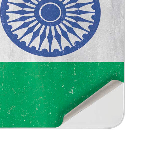 India Flag Distressed Surface Duo Skin