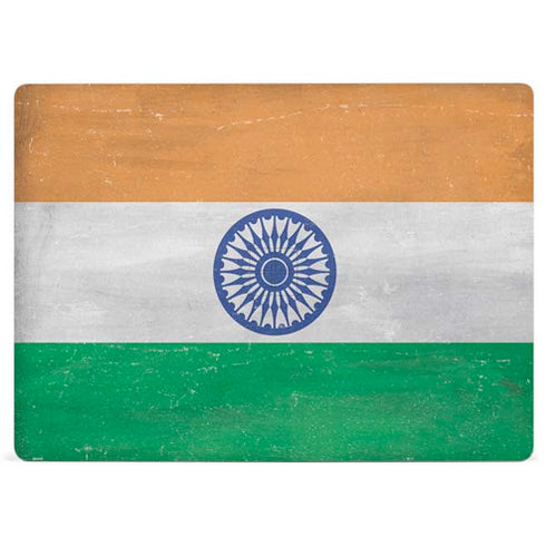 India Flag Distressed Surface Laptop 3 13.5in Skin