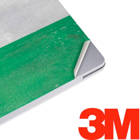 India Flag Distressed Surface Laptop 3 13.5in Skin