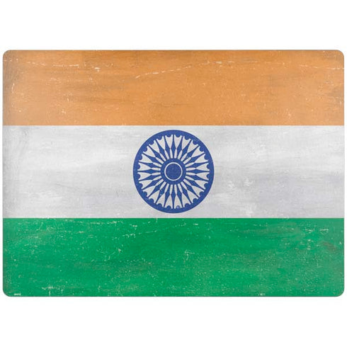 India Flag Distressed Surface Laptop 4 15in Skin