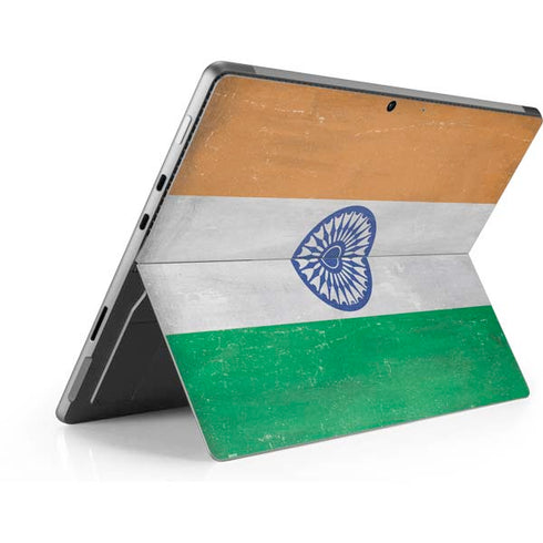 India Flag Distressed Surface Pro 9 Skin