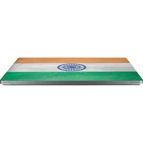 India Flag Distressed Universal Laptop 15in (12.2 x 8.8in) Skin