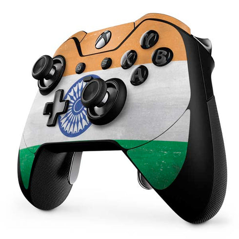 India Flag Distressed Xbox One Elite Controller Skin