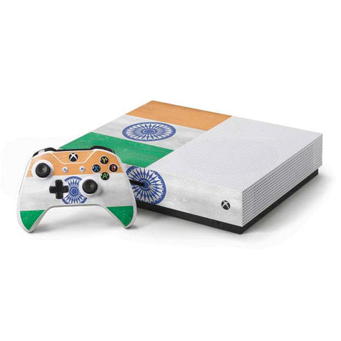 India Flag Distressed Xbox One Skins