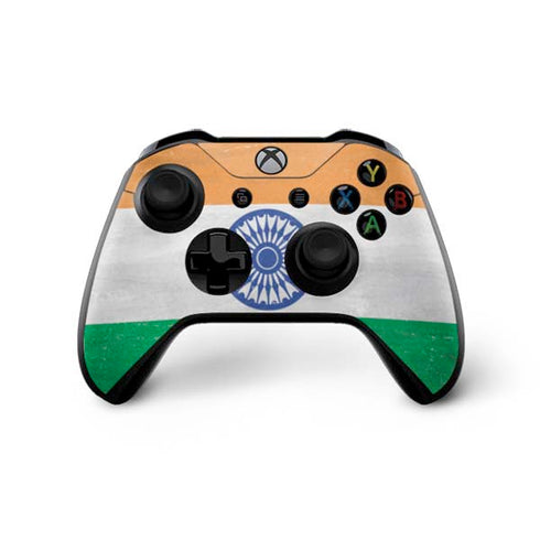 India Flag Distressed Xbox One X Bundle Skin