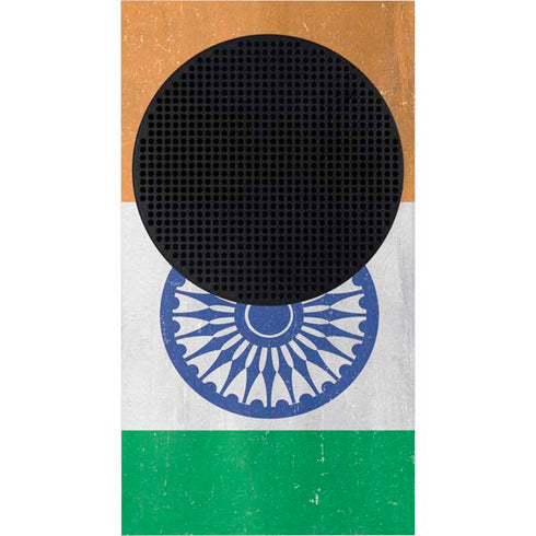 India Flag Distressed Xbox Series S Console Skin