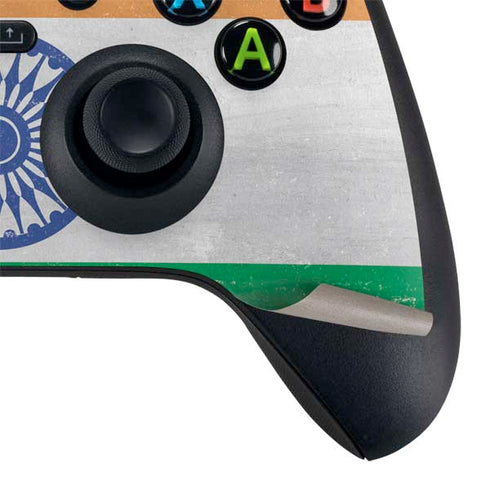 India Flag Distressed Xbox Series X Controller Skin