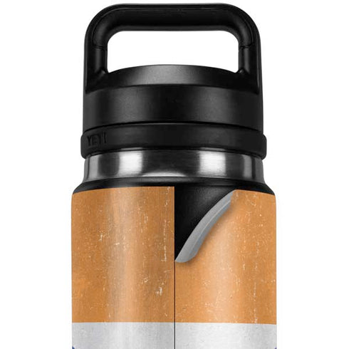 India Flag Distressed YETI Rambler 26oz Bottle Skin