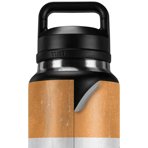 India Flag Distressed YETI Rambler 36oz Bottle Skin