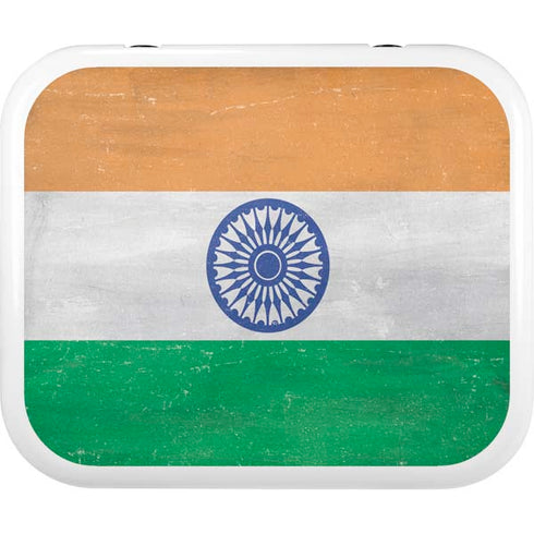 India Flag Distressed YETI Roadie 24 Hard Cooler Skin